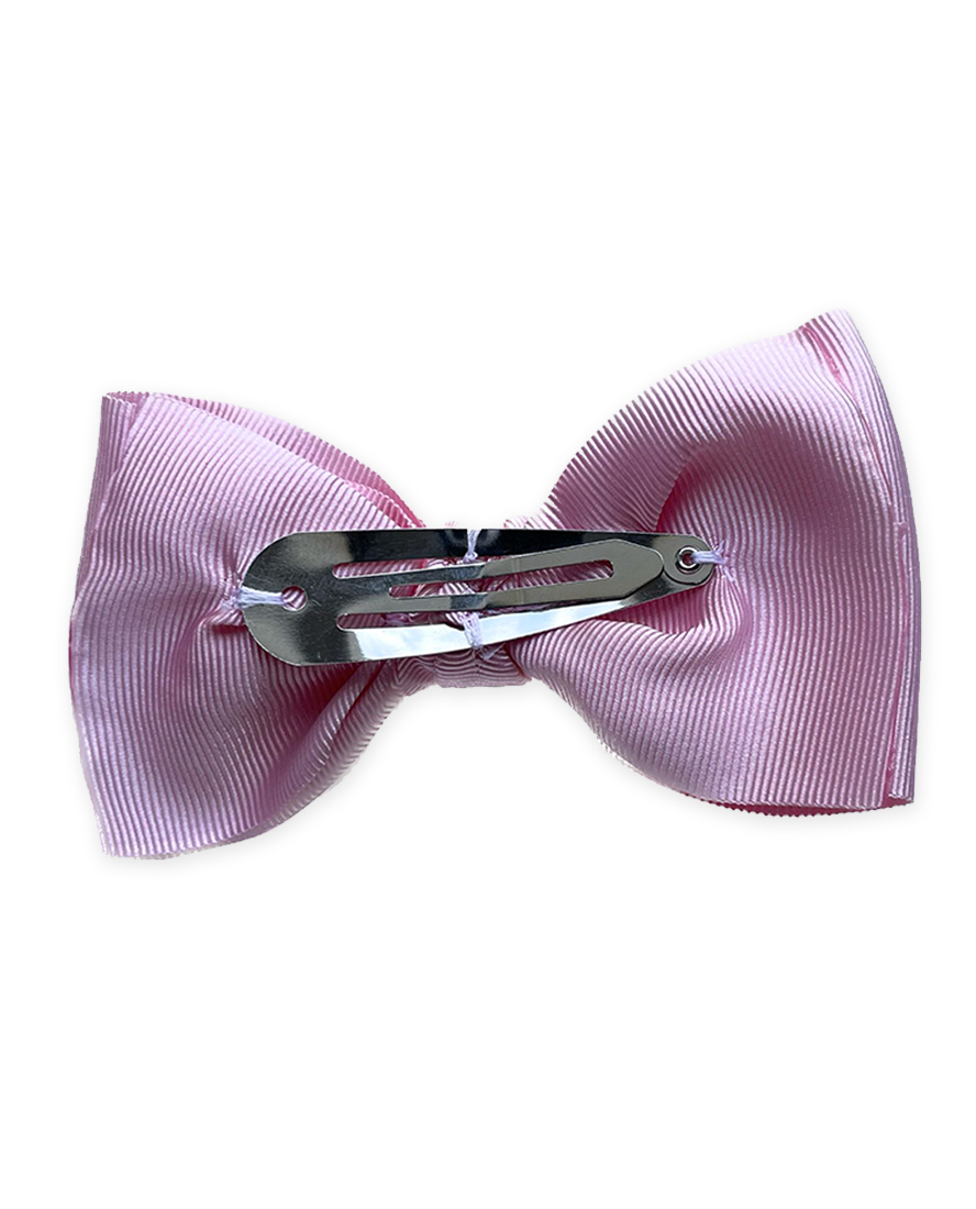 Big Grosgrain Bow - Blush Pink