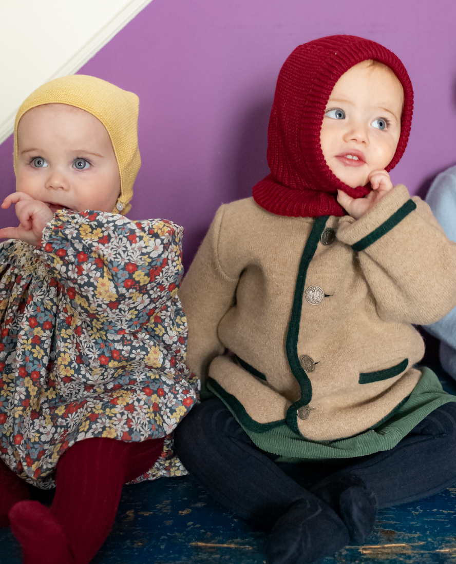 Austrian Wool Jacket in Soft Oat Beige