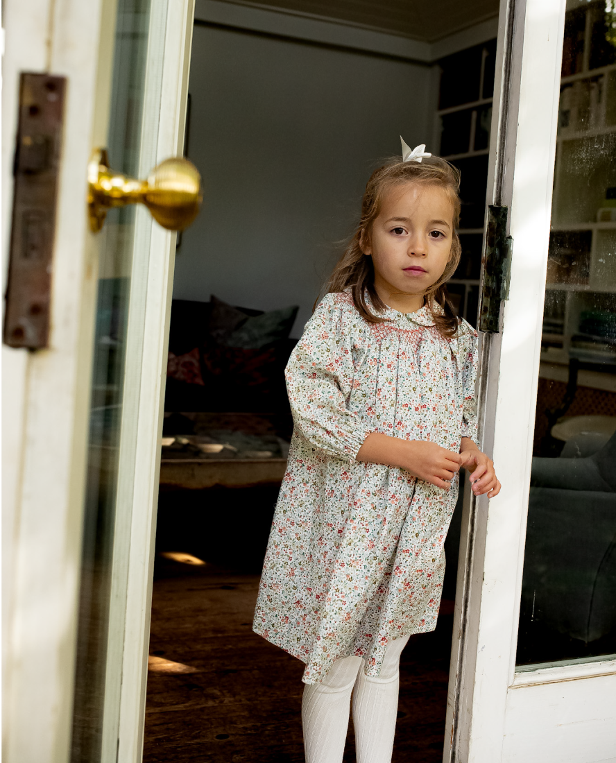Giselle Dress, Autumn Flowers