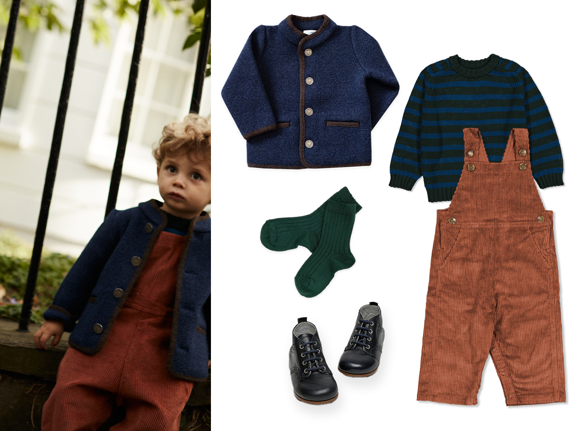 Corduroy Outfit for Boys