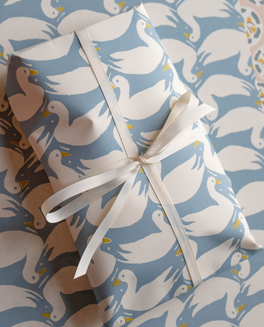 Gift Wrap - Ducks & Rabbits