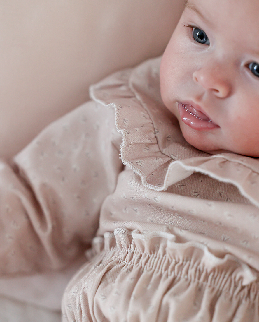 Dandelion Ruffle Baby Shirt