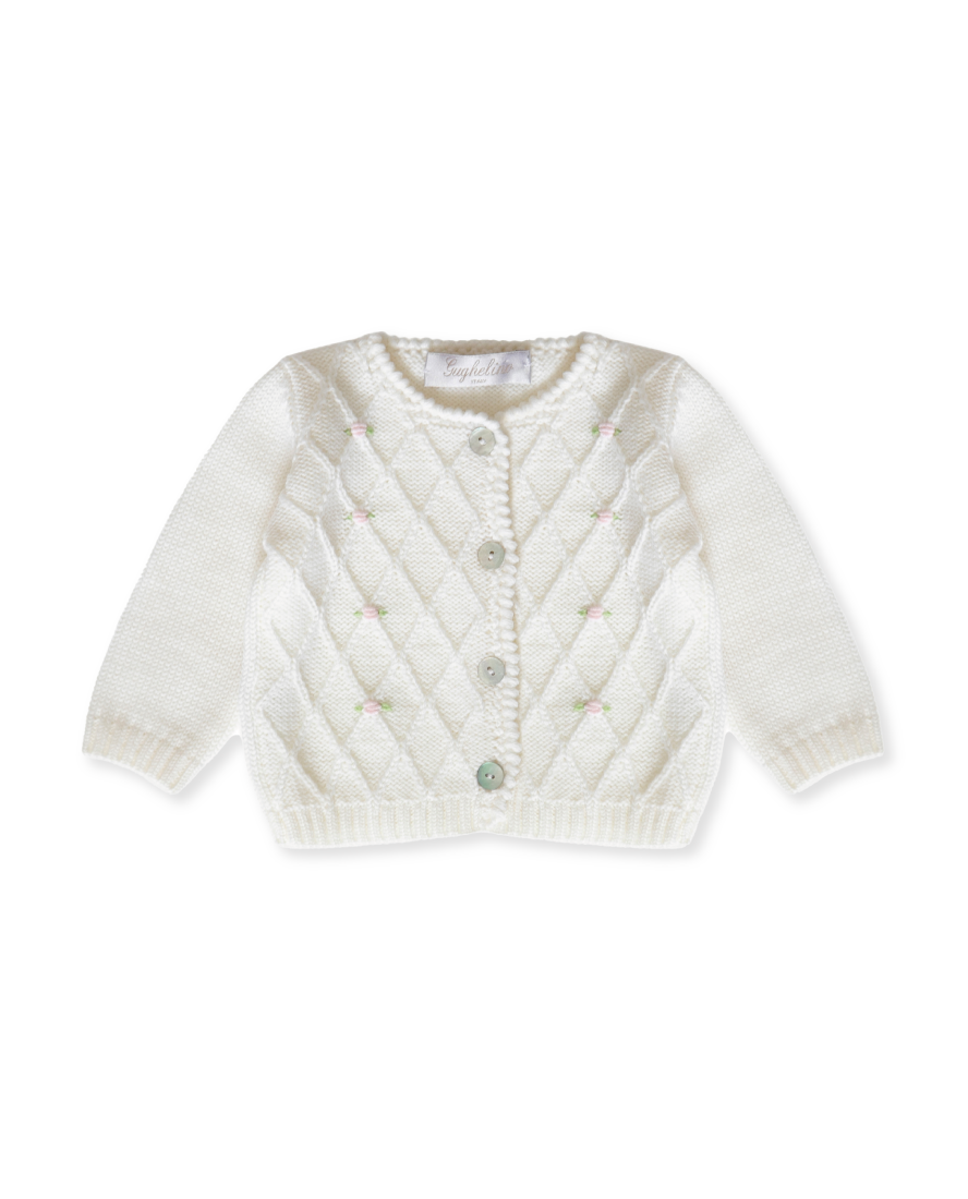 Hand-Embroidered First Outfit Baby Set, Fiorellini