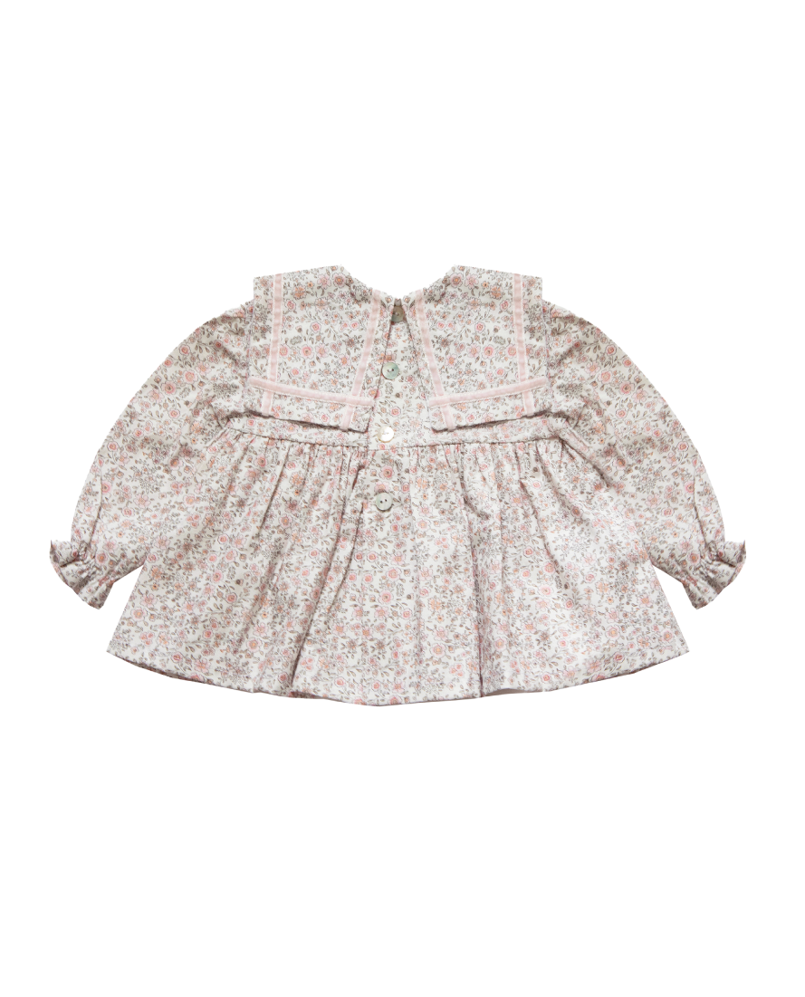 Dolci Outfit Set, Pale Rose with Velvet Ribbon