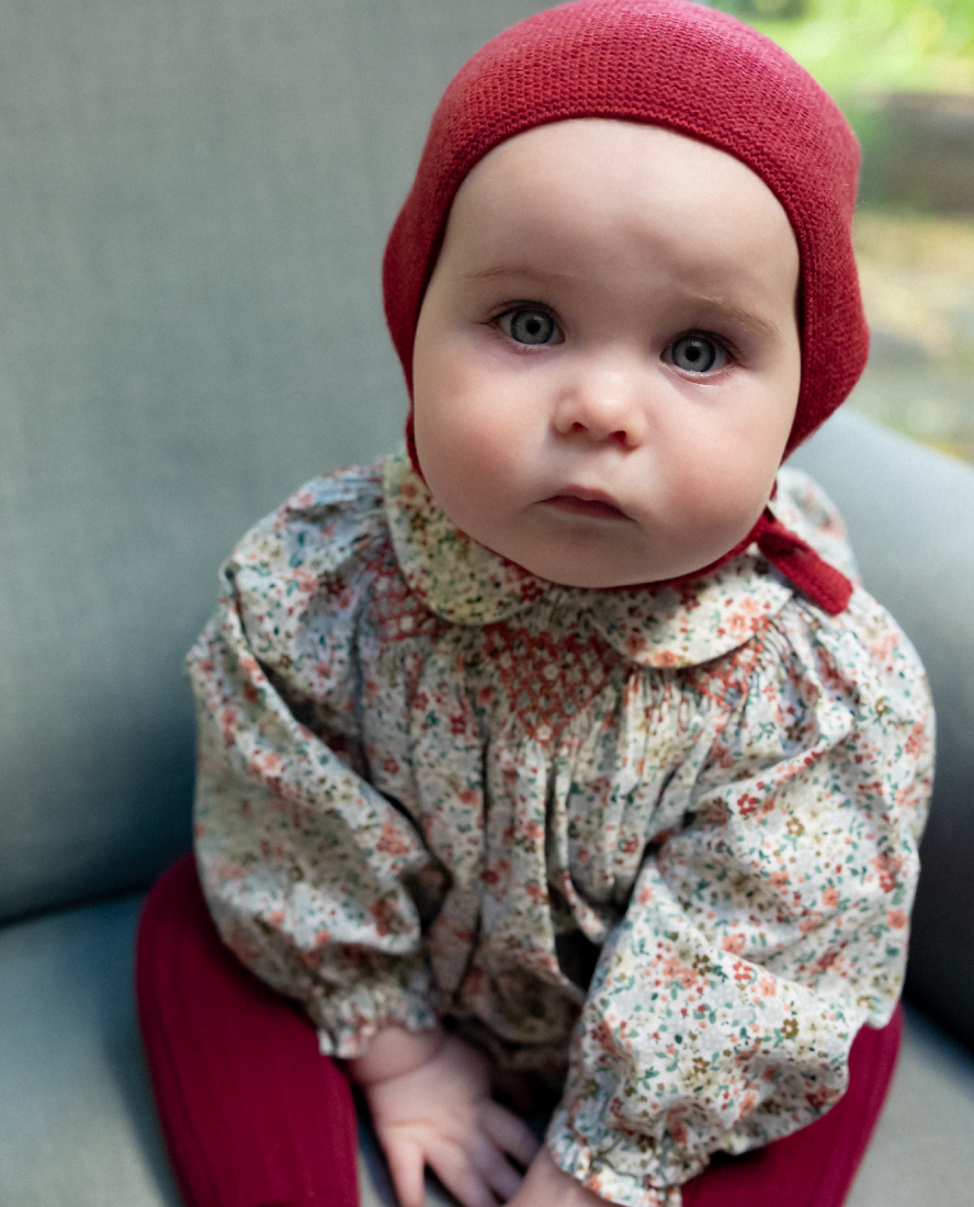 Giselle Romper, Autumn Flowers