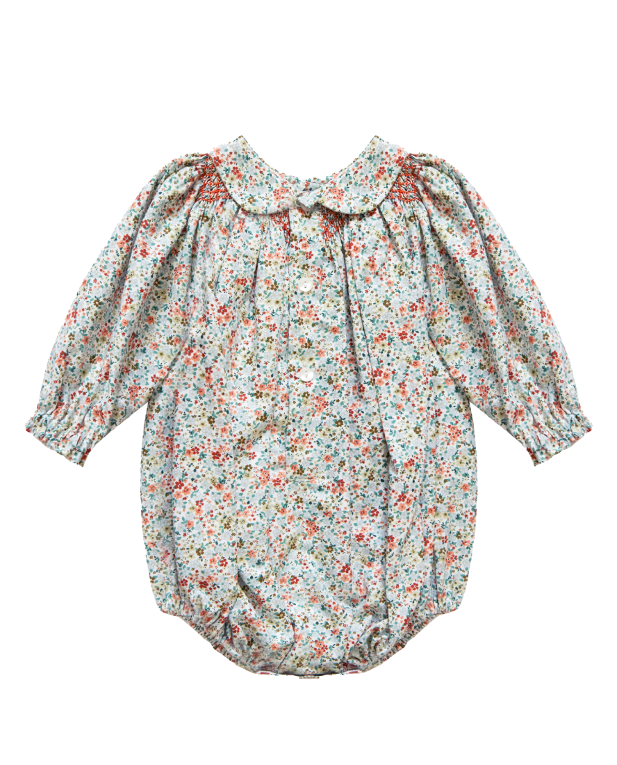 Giselle Romper, Autumn Flowers
