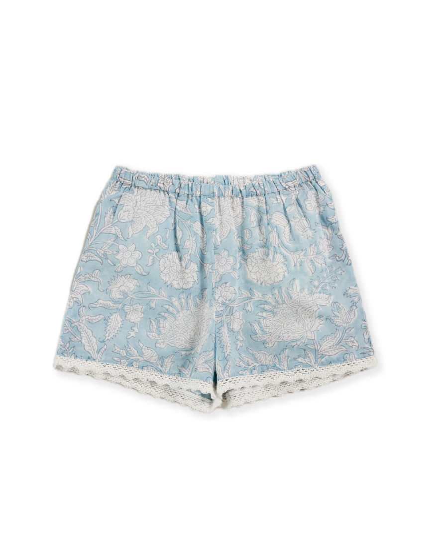 Wildflower Blue Girl Shorts