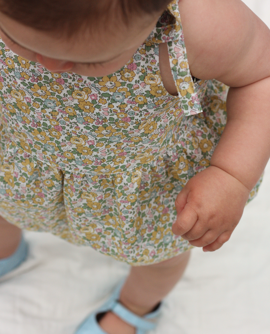 Baby Girl Romper Liberty Betsy *coming soon*