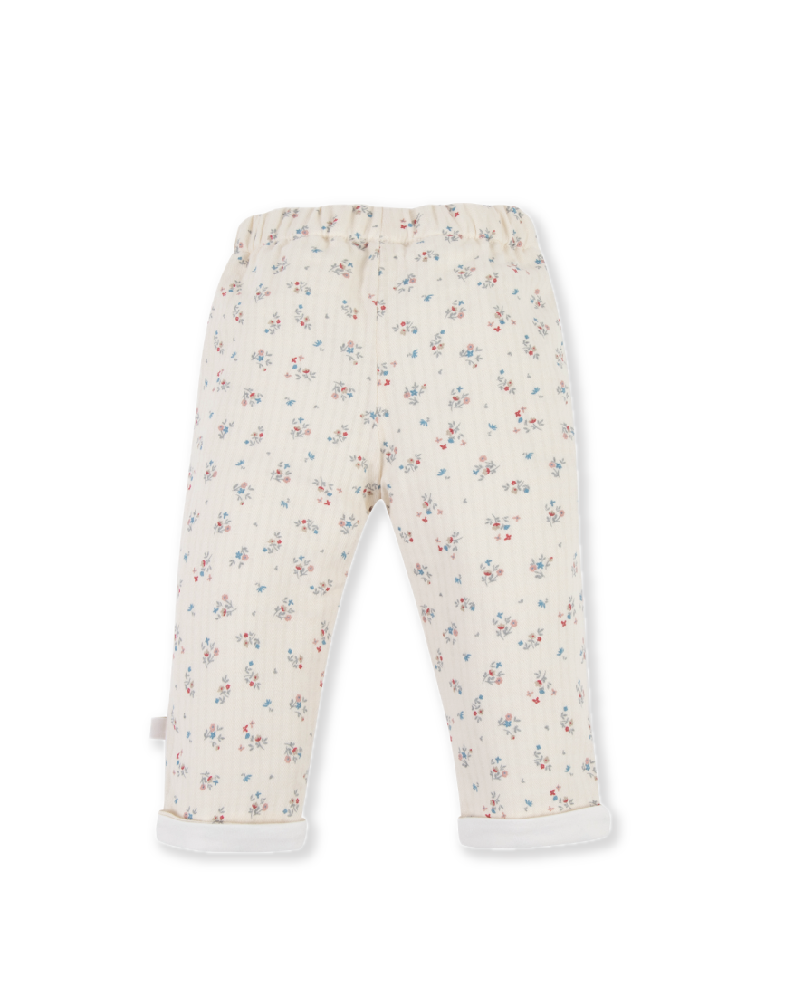 Floral Baby Trousers Sarouel