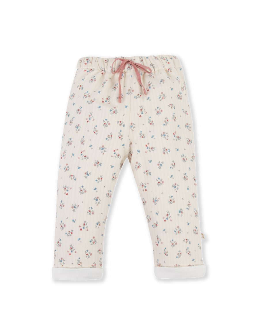 Floral Baby Trousers Sarouel