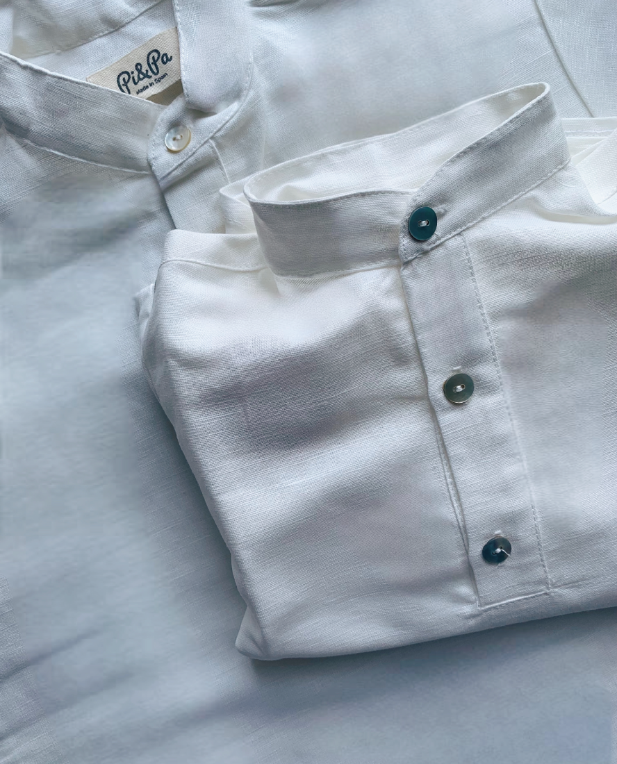 Classic Linen Boy's Shirt