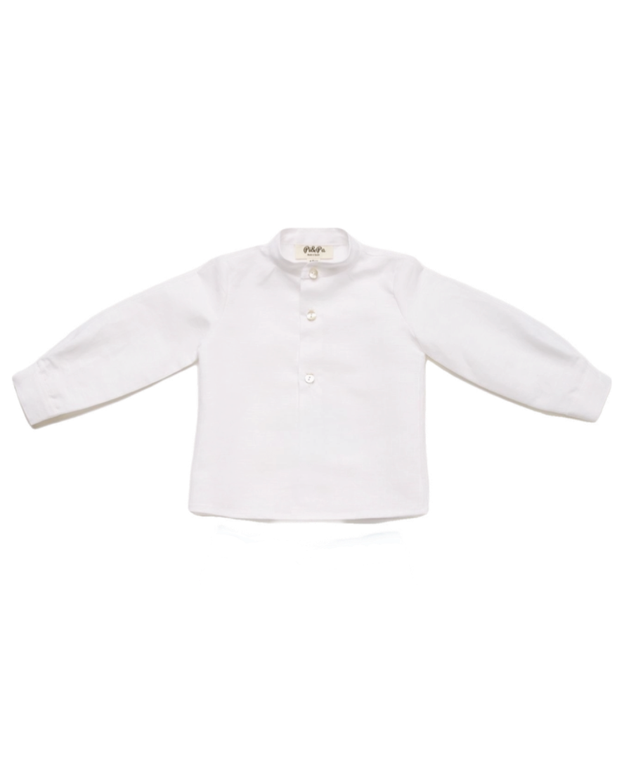 Classic Linen Boy's Shirt