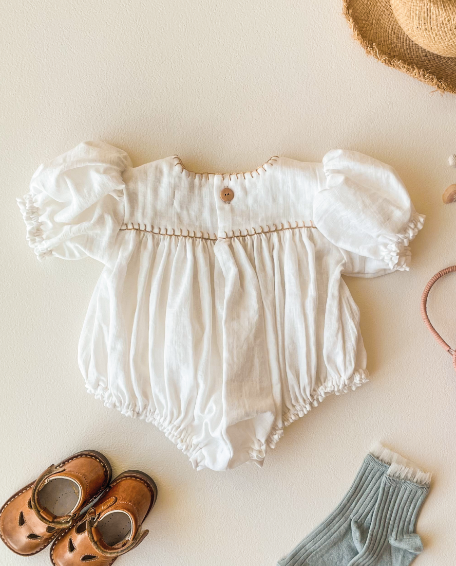Ivory Loulou Romper