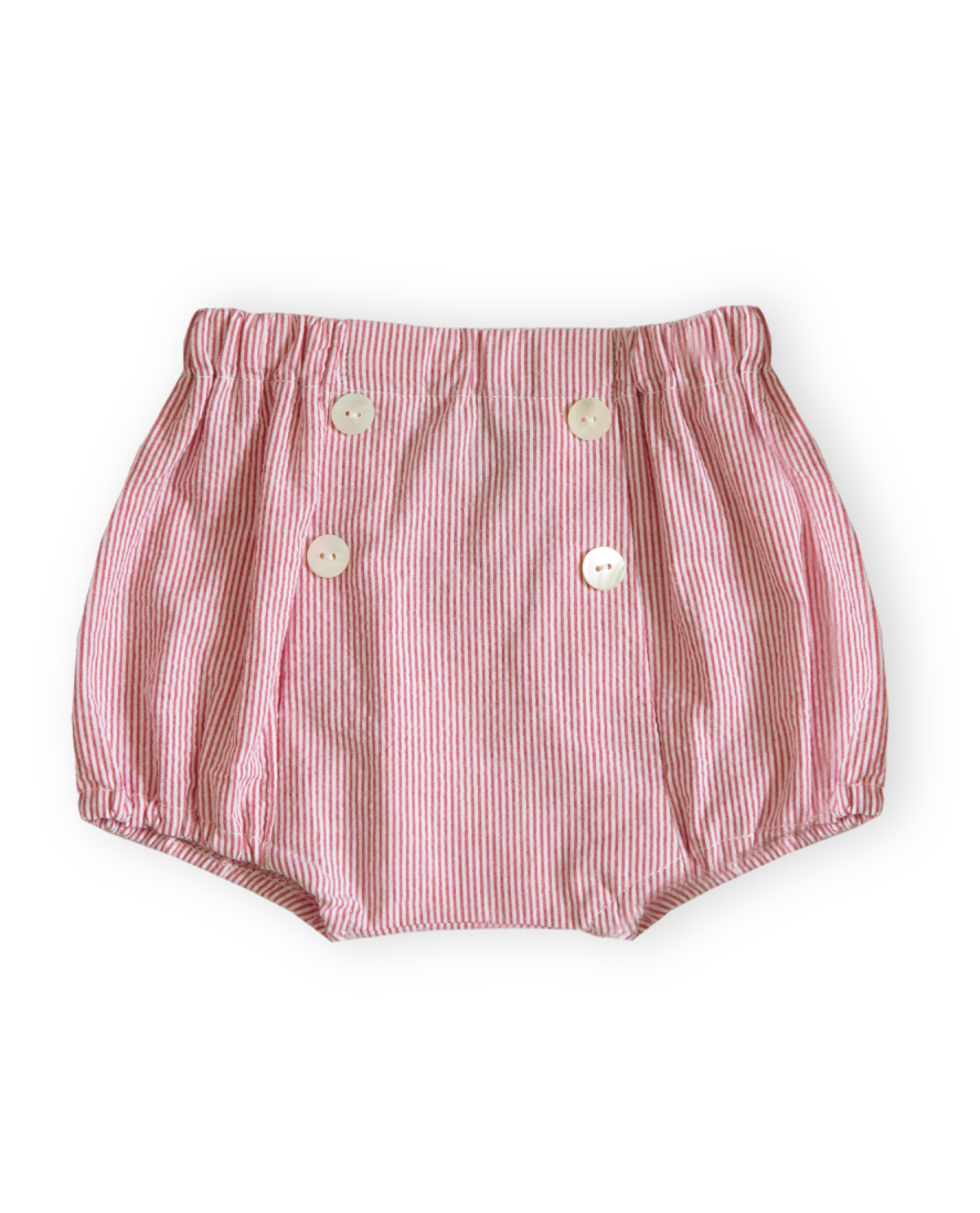 Baby Bloomers Red Stripe