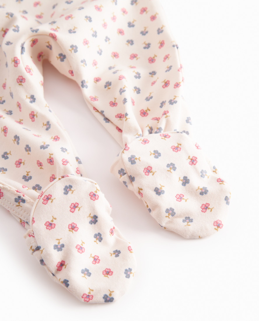Rubetta Onesie, Cotton Modal in Mini Flower