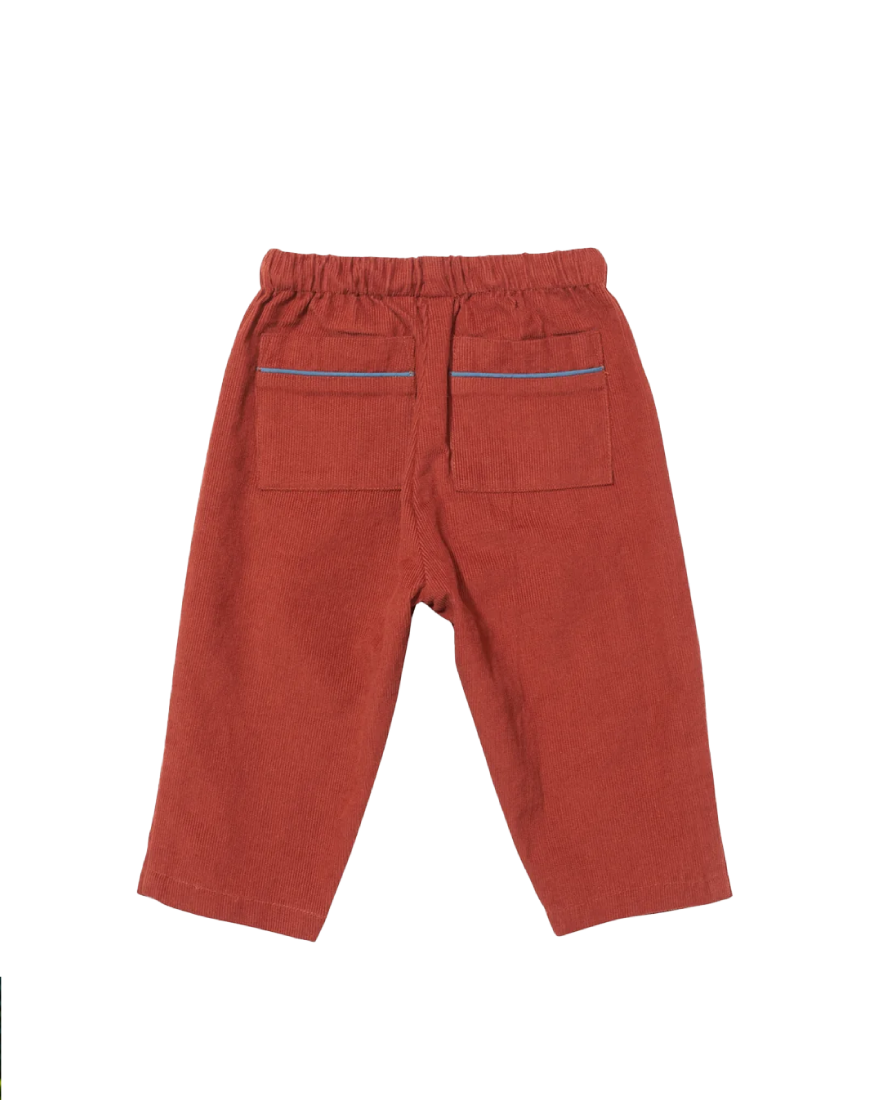 Bowie Baby Trousers, Copper Corduroy