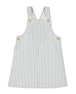 stripe denim dress
