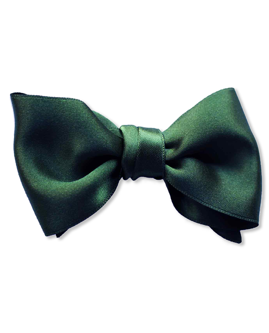 satin forest bow