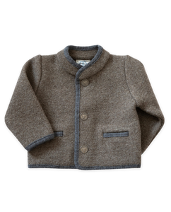 brown wool jacket