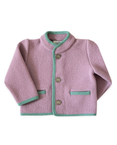 lilac wool jacket