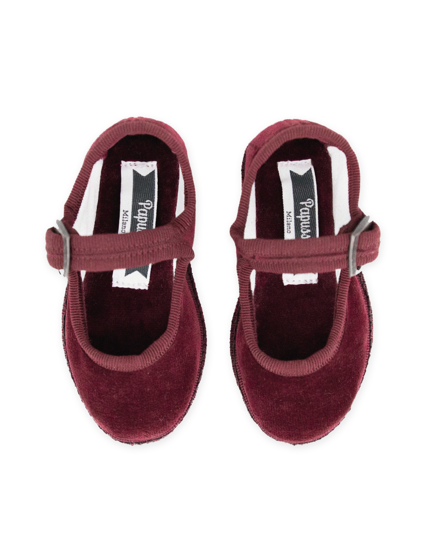 Baby top velvet shoes