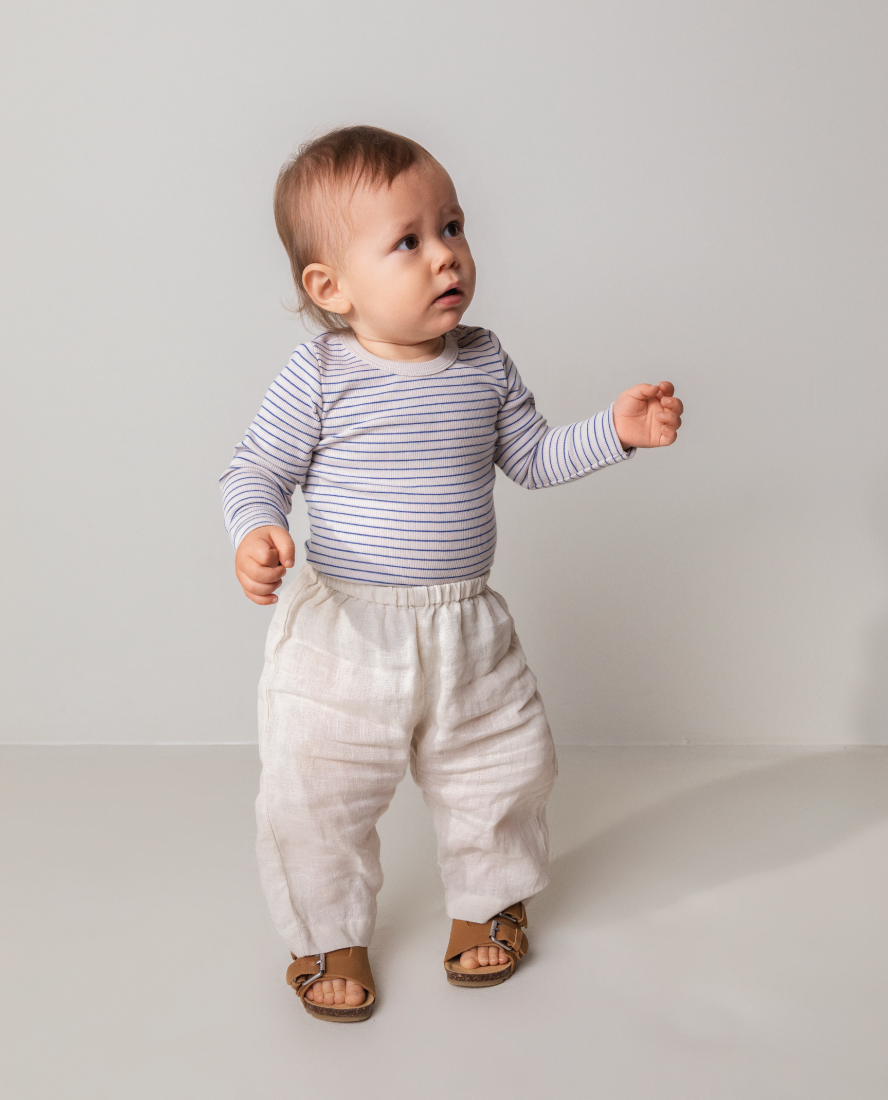 Girls linen pants deals